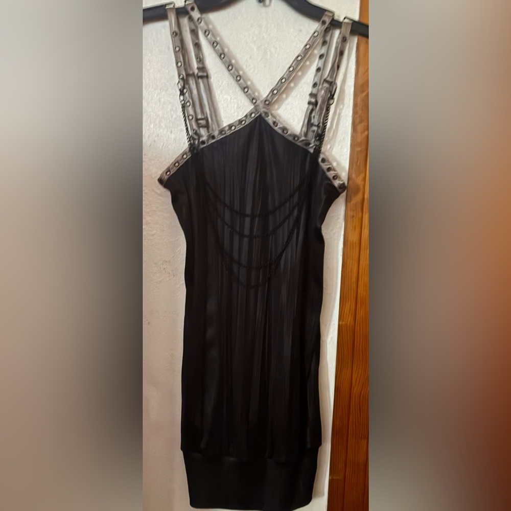 Salvage Brown Chain Necklace Tunic Top / Dress